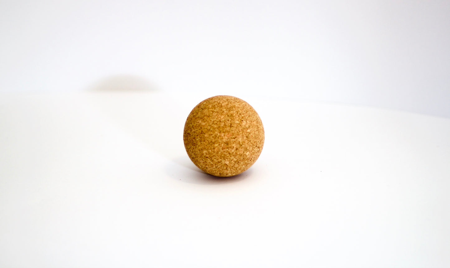 FLORK FASZIENBALL AUS NATURKORK 7,5CM -2ER SET - FLORK